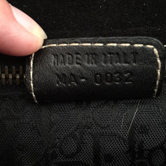 NWOT DIOR Baudrier Vintage Brown Leather XL Saddle Bag and Wallet Matching Set - Picture 11 of 15